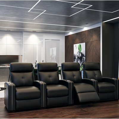 Theater Seating You Ll Love Wayfair   Home Theater Configurable Seating 